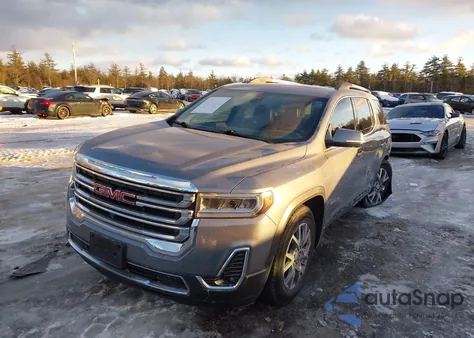 2021 GMC Acadia Awd Slt из США, поврежденный, VIN 1GKKNULS6MZ185630